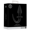Ouch! Puppy Play Plug Queue de chien Puppy Plug 9 x 4cm Noir